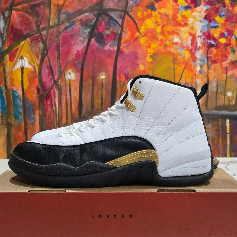 Nike Air Jordan Retro 12 XII Royalty Taxi Men's Size 11 CT8013-170